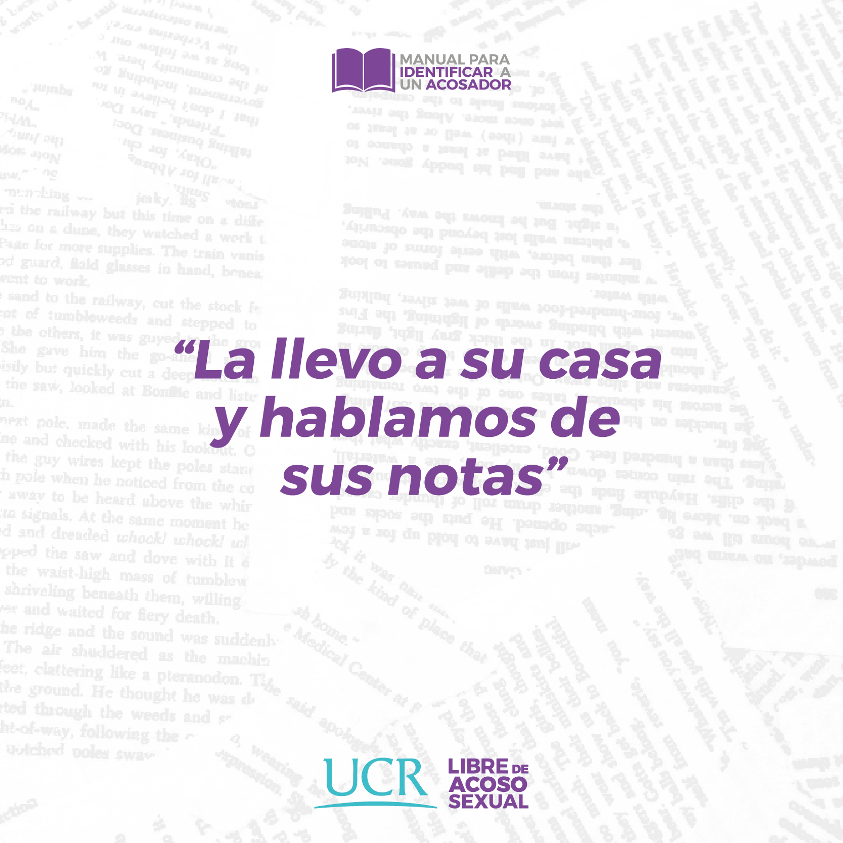 Manual para identificar a un acosador